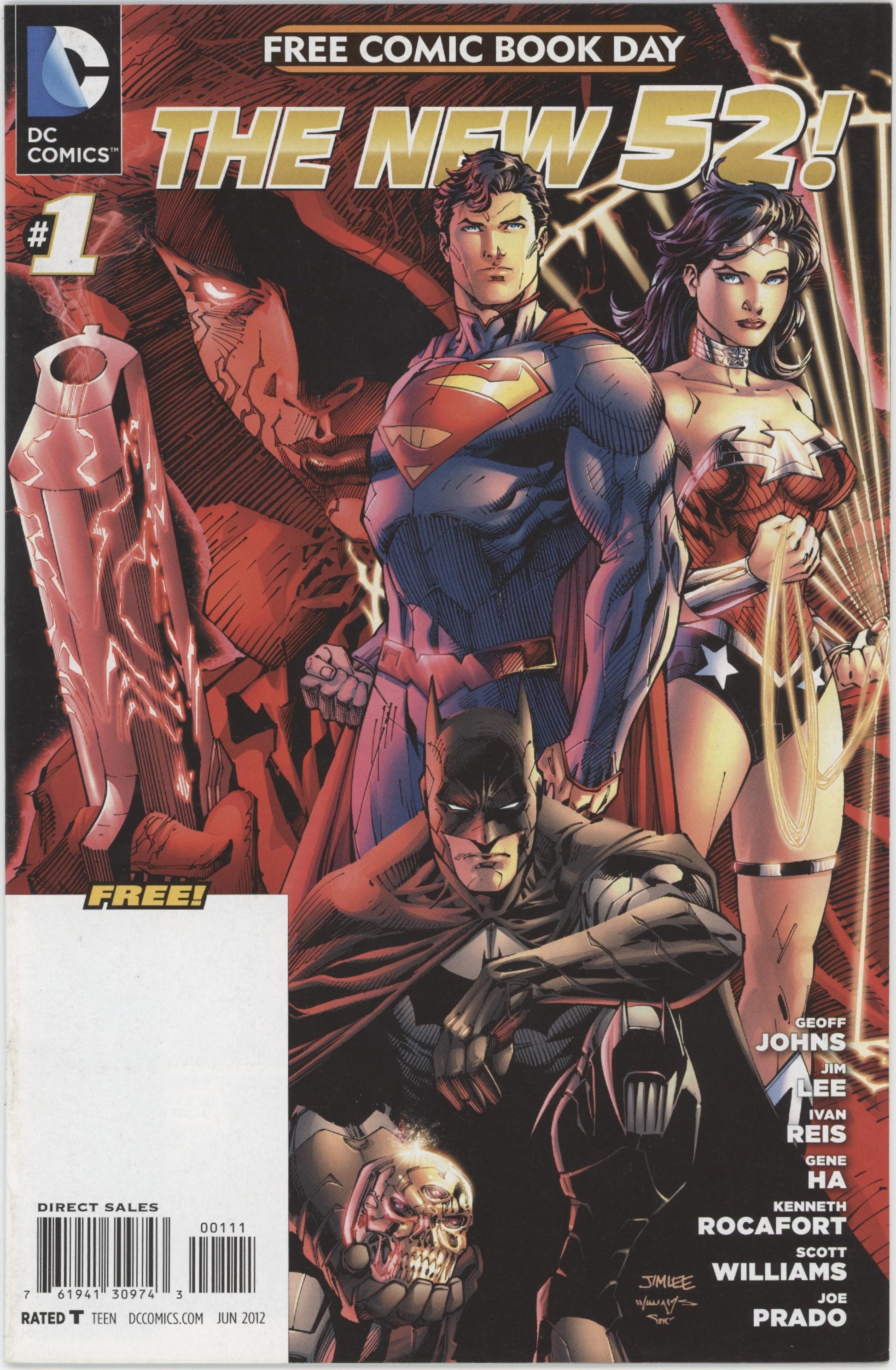 The New 52 (2012 DC) FCBD #1