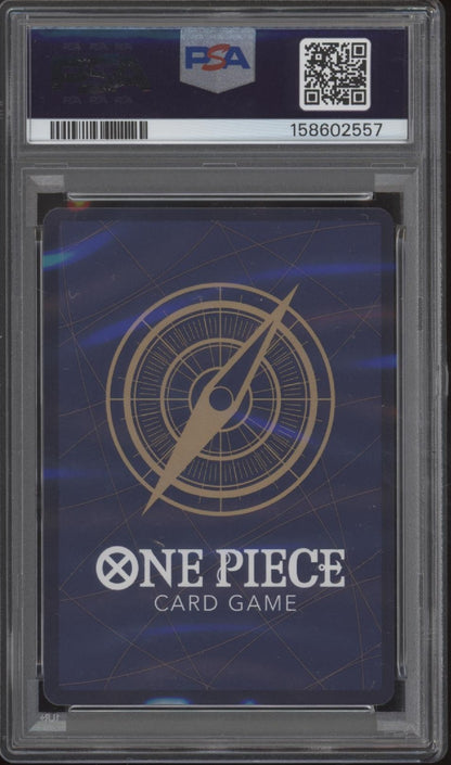 Monkey D Luffy One Piece Card Game 3rd Anniversary Treasure CP Pack #033 PSA 10