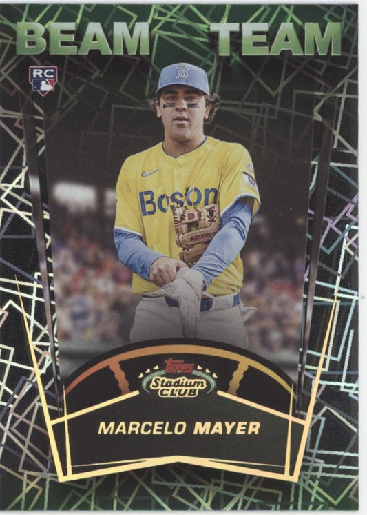 Marcelo Mayer 2025 Topps Stadium Club Beam Team RC #BT-5
