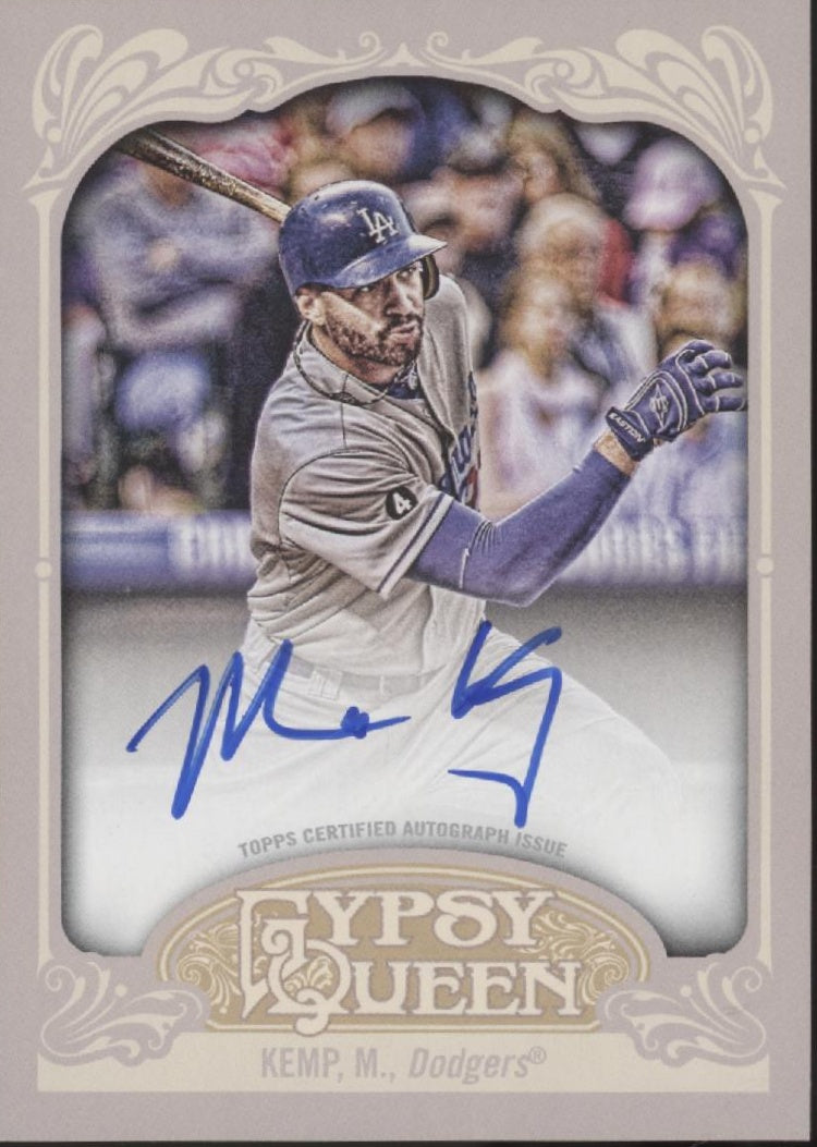 Matt Kemp 2012 Topps Gypsy Queen Auto #GQA-MK