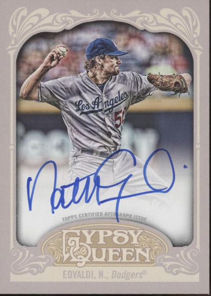 Nathan Eovaldi 2012 Topps Gypsy Queen Auto #GQA-NE