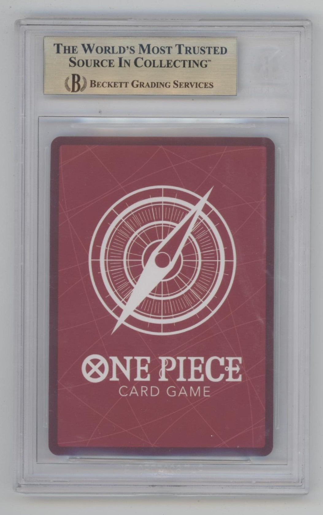 Sanji One Piece Card Game Decisive Battle Japanese #026 Beckett 9.5