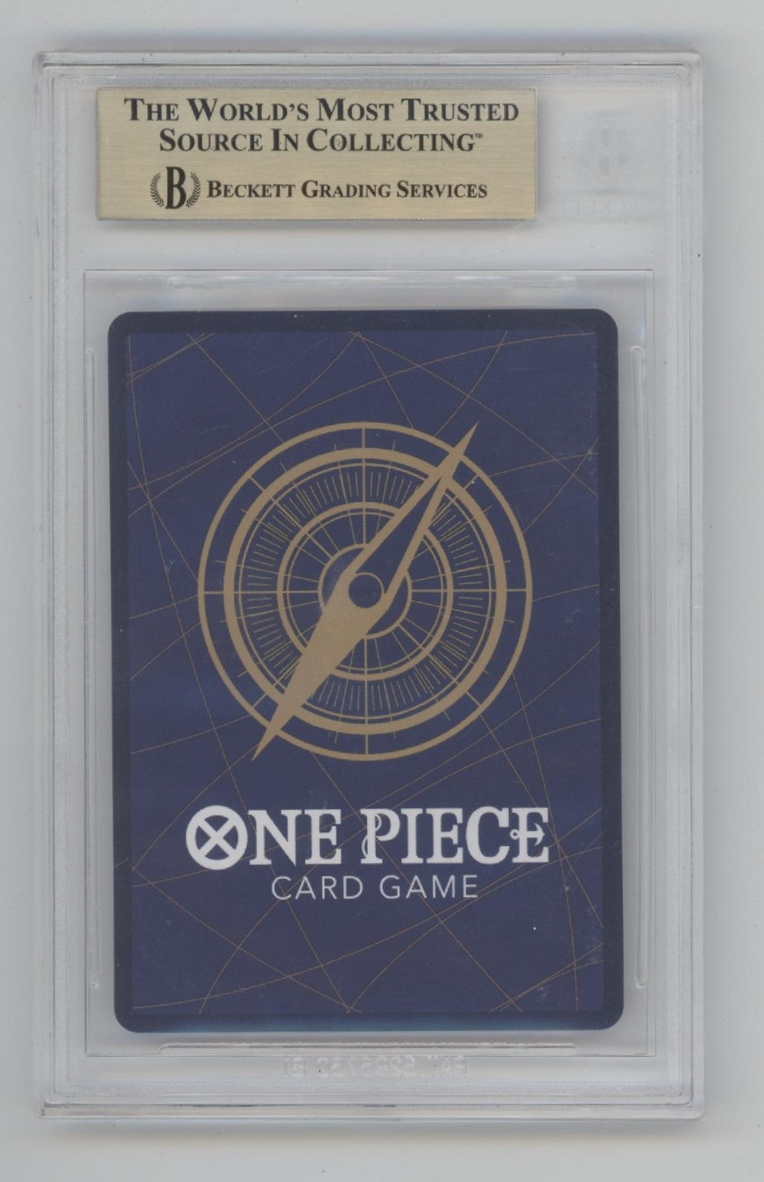Sanji One Piece Premium Card Collection 25th Edition JP Beckett 10 Pristine
