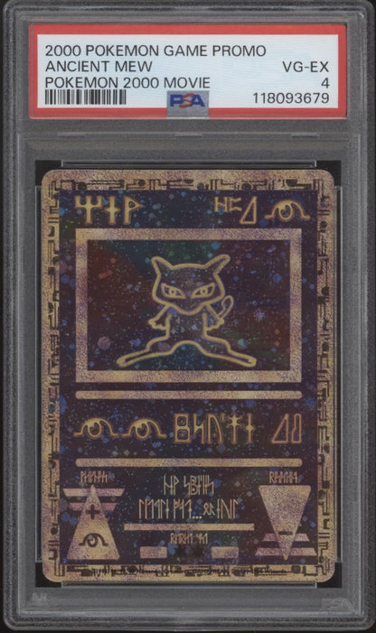 Ancient Mew Pokemon 2000 Movie Promo PSA 4 #2