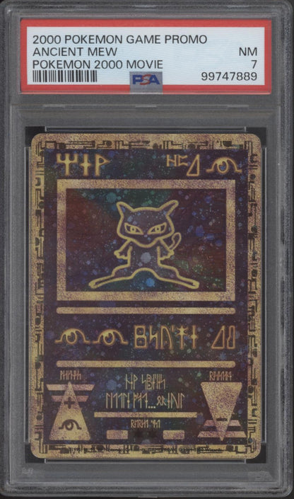 Ancient Mew Pokemon 2000 Movie Promo PSA 7 #2