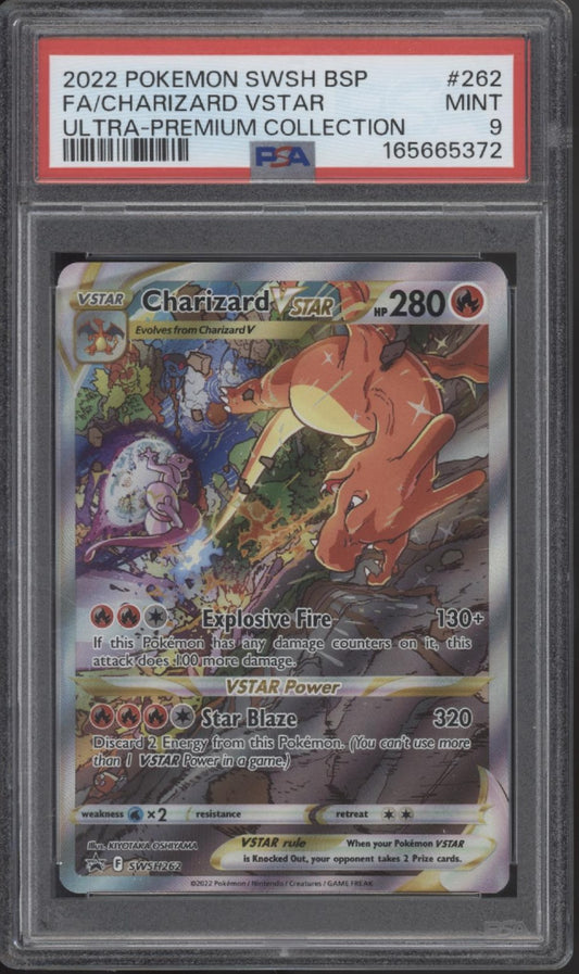 Charizard VSTAR Pokemon Ultra Premium Collection Full Art #262 PSA 9 #2
