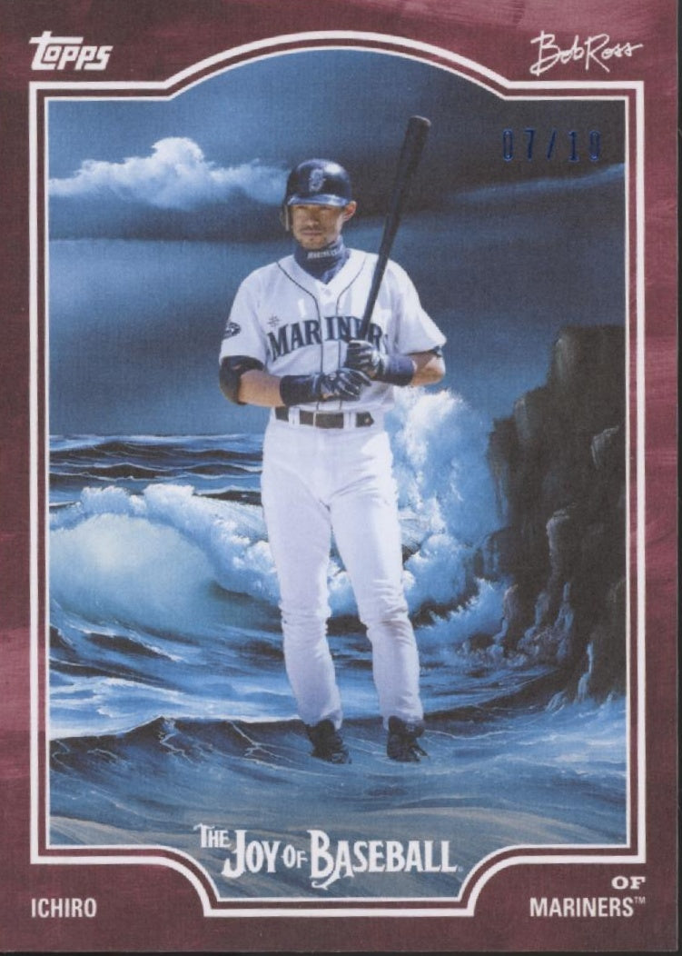 Ichiro Suzuki 2025 Topps x Bob Ross The Joys of Baseball 07/10 #69、Collector Store LLC、kayou