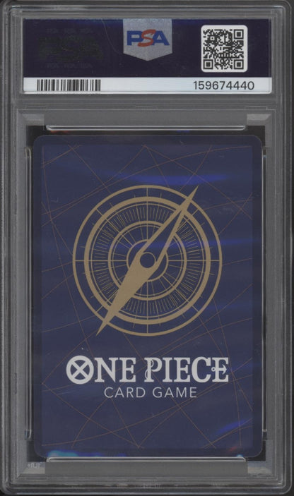 Five Elders at Your Service!!! One Piece Card Game OP13 #096 PSA 10