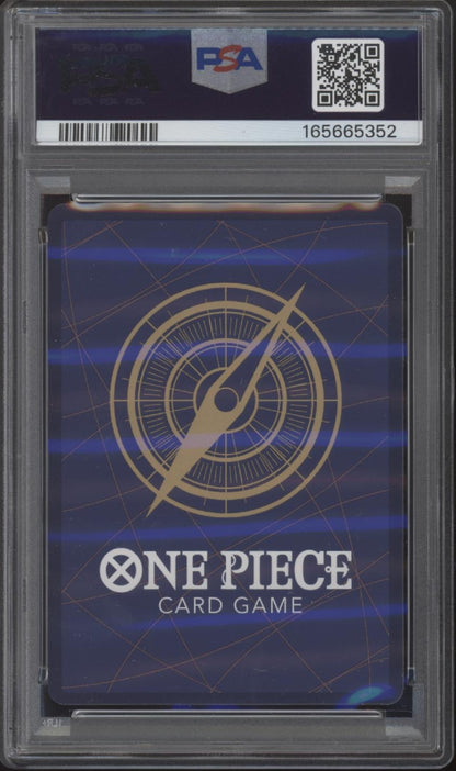 Jewelry Bonney One Piece Card Game OP13 Alternate Art #108 PSA 10