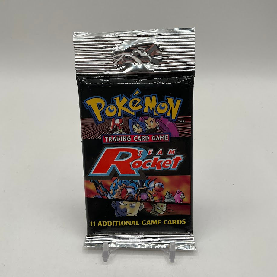 Pokemon Team Rocket Unlimited Booster Pack Long Crimp 20.75G、Collector Store LLC Gaming、kayou