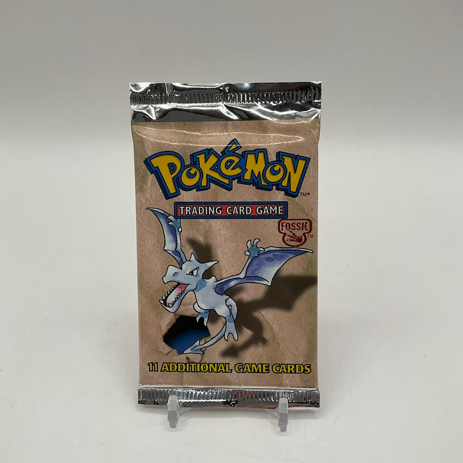 Pokemon Fossil Unlimited Aerodactyl Booster Pack 20.80G、Collector Store LLC Gaming、kayou