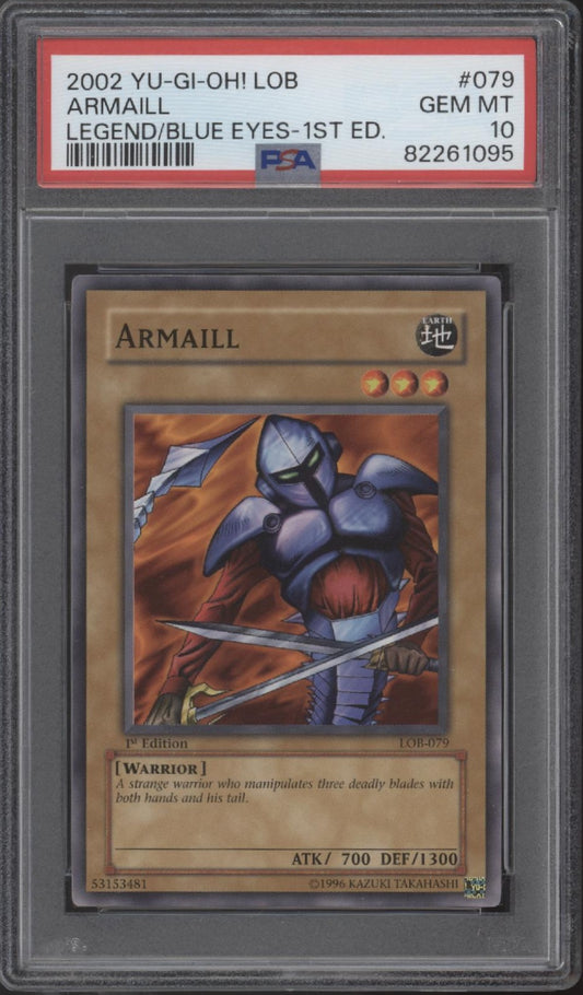 Armaill Yu-Gi-Oh! LOB 1st Edition #079 PSA 10 #2