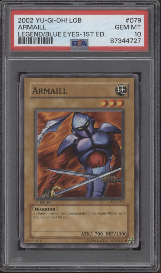 Armaill Yu-Gi-Oh! LOB 1st Edition #079 PSA 10 #3