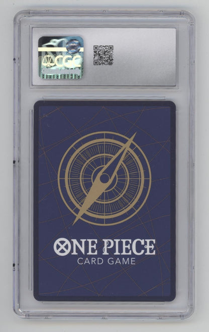 Marshall D Teach One Piece Card Game OP09 Wanted Alternate Art #093 CGC 10