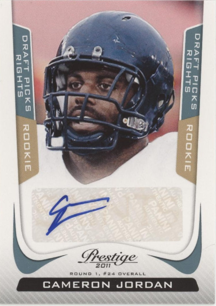 Cameron Jordan 2011 Panini Prestige Draft Picks RC Auto 133/599 #216