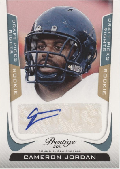 Cameron Jordan 2011 Panini Prestige Draft Picks RC Auto 133/599 #216