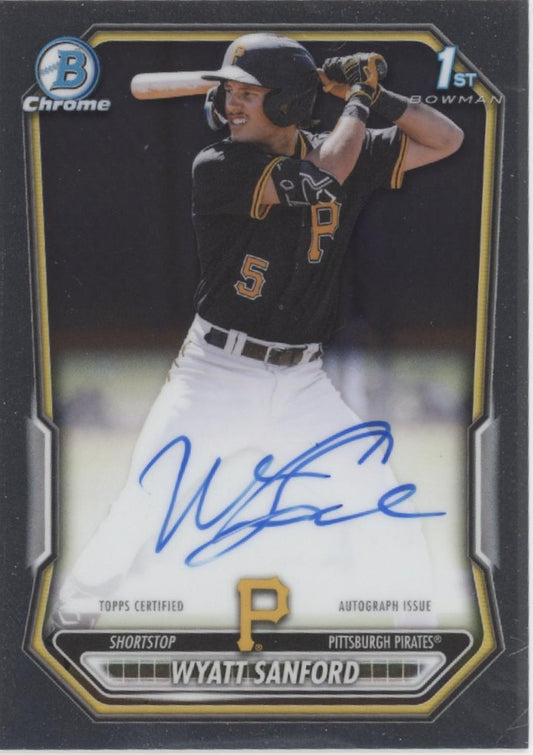 Wyatt Sanford 2026 Bowman Chrome Auto #CPA-WS