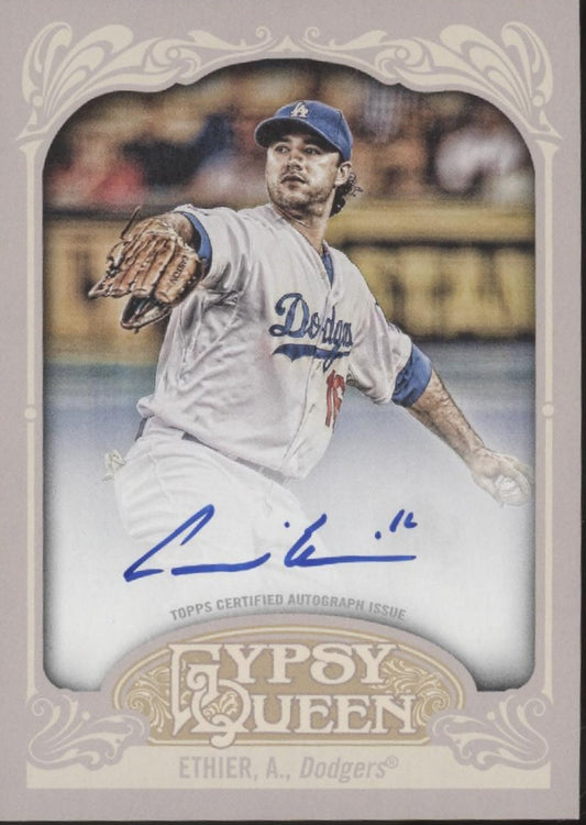 Andre Ethier 2012 Topps Gypsy Queen Auto #GQA-AET