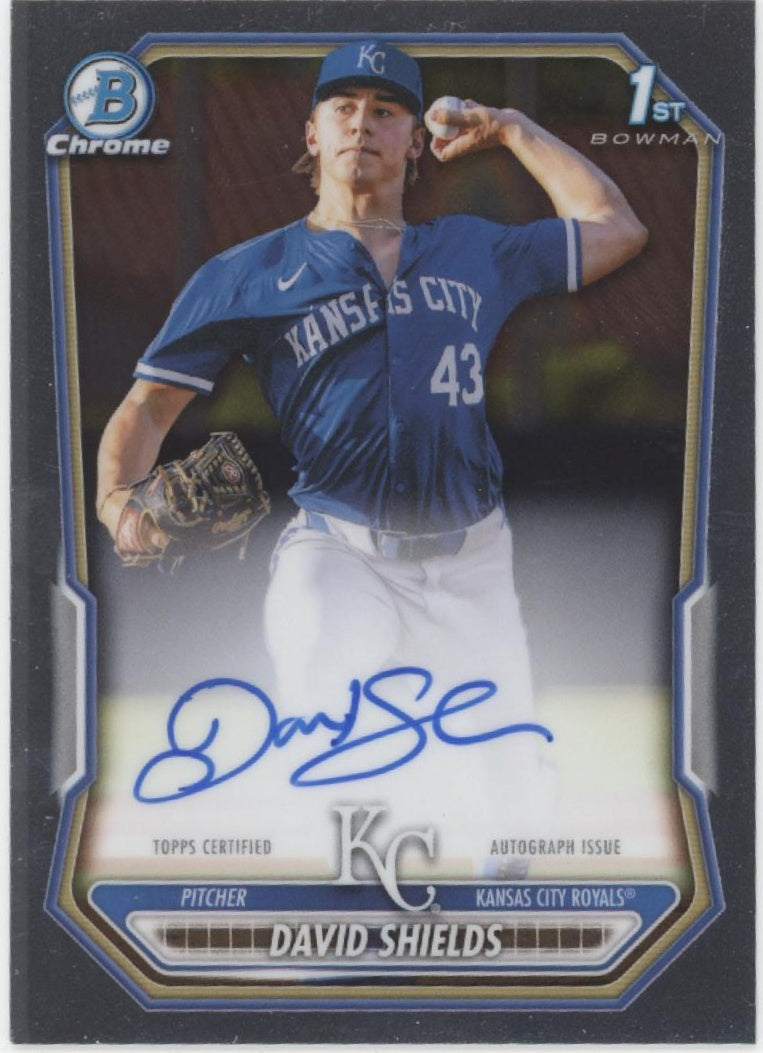 David Shields 2026 Bowman Chrome Auto #CPA-DSH