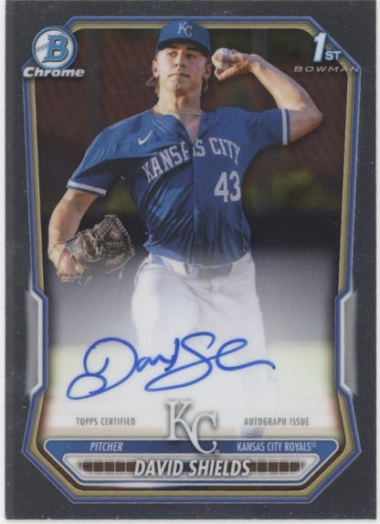 David Shields 2026 Bowman Chrome Auto #CPA-DSH