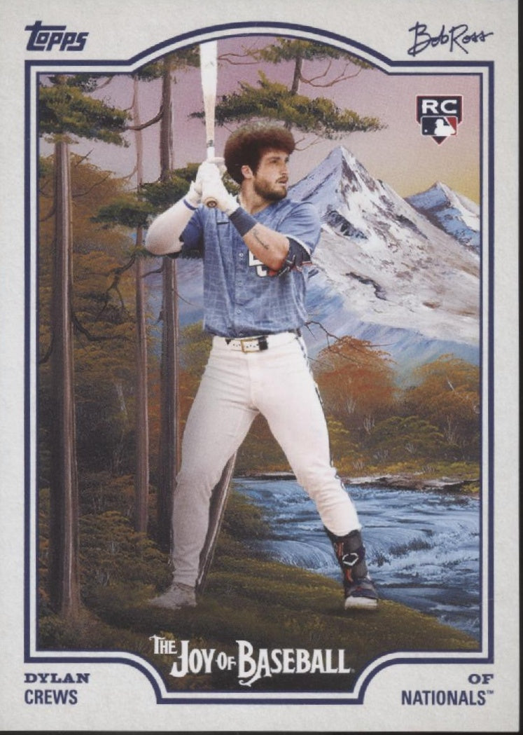 Dylan Crews 2025 Topps x Bob Ross The Joy of Baseball RC #HM-75、Collector Store LLC、kayou
