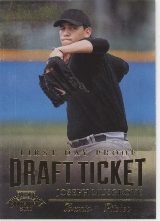 Joseph Musgrove 2011 Panini Contenders Draft Ticket 10/10 #DT99