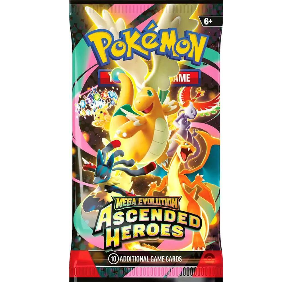 Pokemon TCG Mega Evolution Ascended Heroes Booster Pack