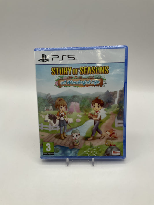 Story Of Seasons: A Wonderful Life PAL Playstation 5 Sealed