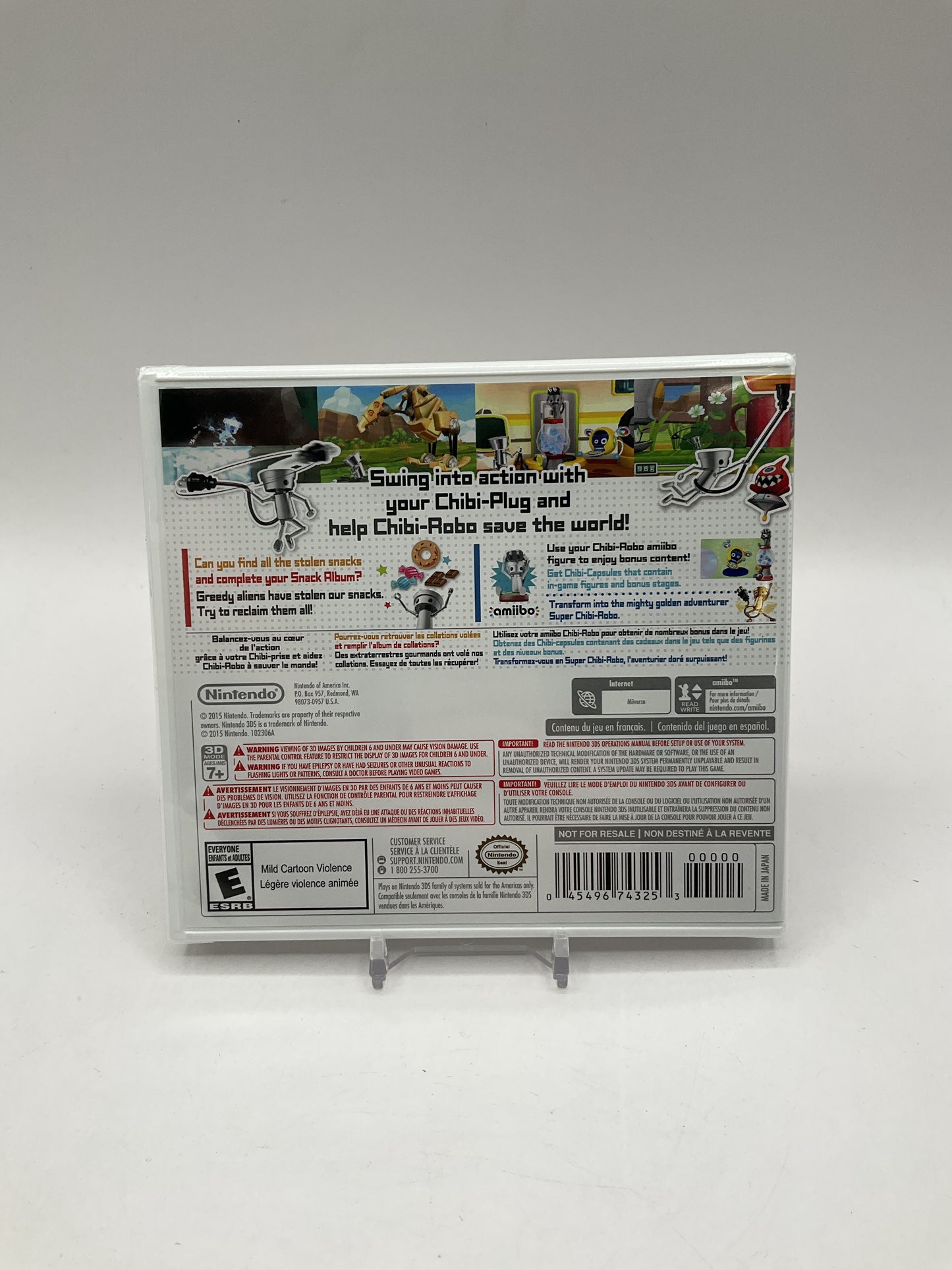 Chibi-Robo Zip Lash Nintendo 3DS Sealed