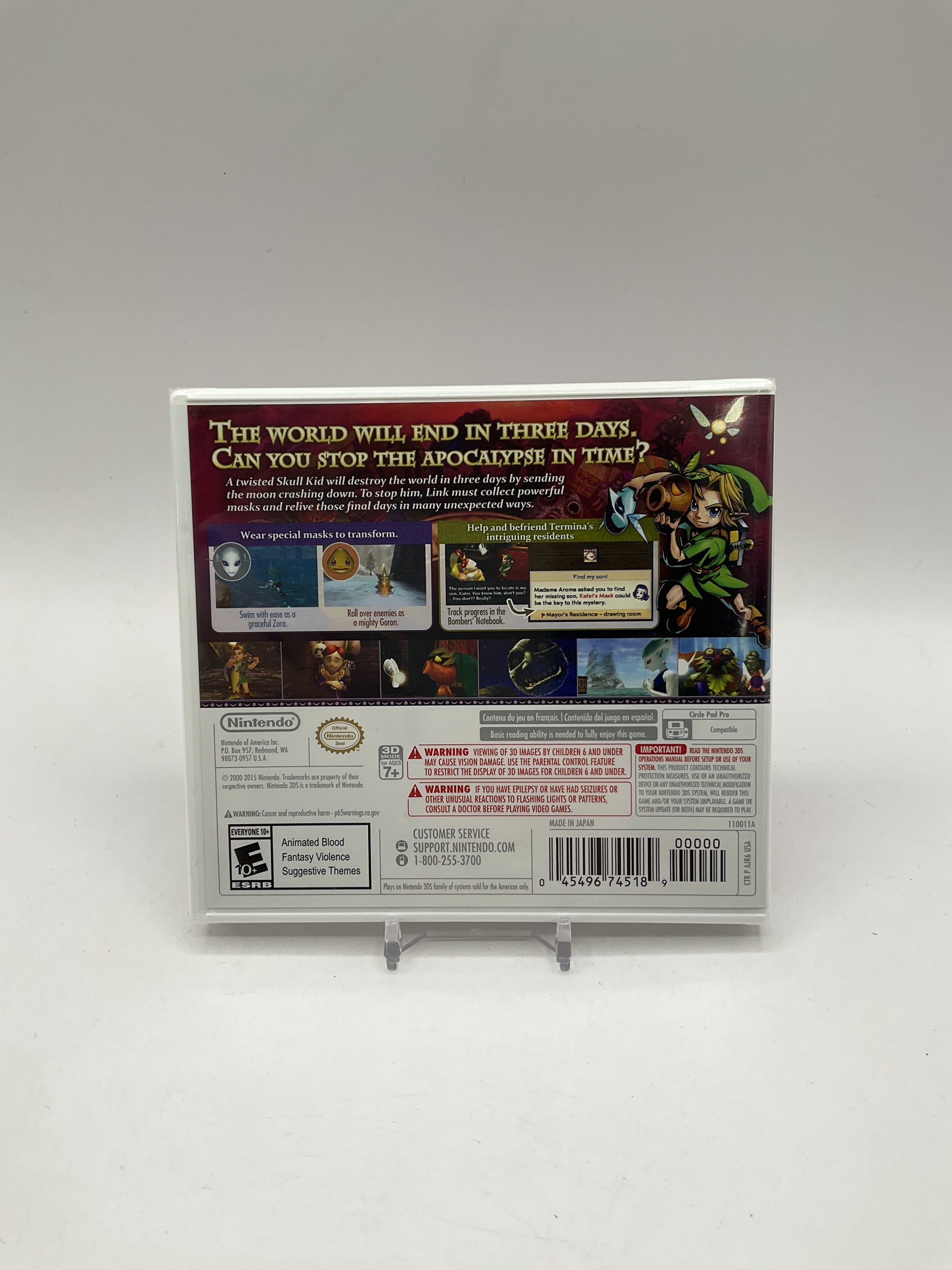Zelda Majora's Mask 3D [Nintendo Selects] Nintendo 3DS Sealed