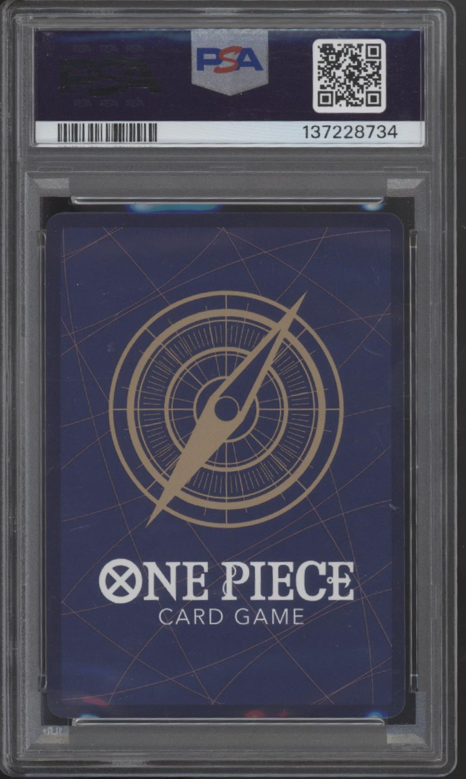 Monkey D Luffy One Piece Card Game Official Event Top Prize Asia Japanese PSA 10