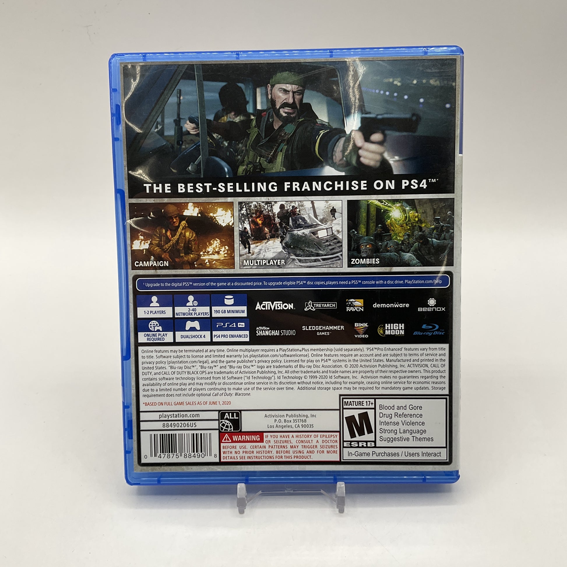 Call of Duty: Black Ops Cold War Playstation 4 Used #2