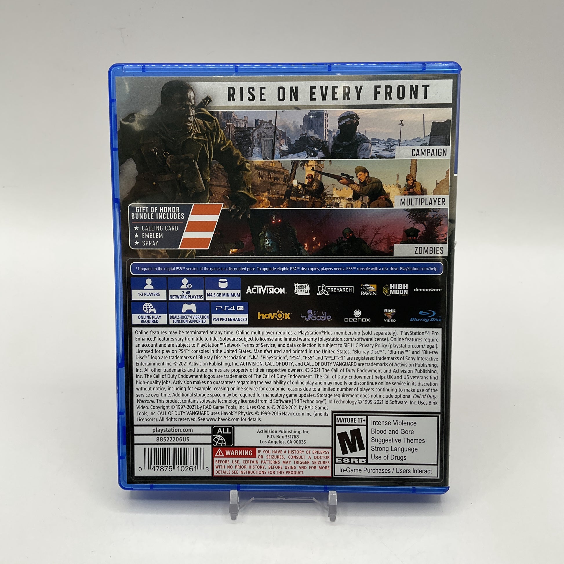 Call of Duty: Vanguard Playstation 4 Used