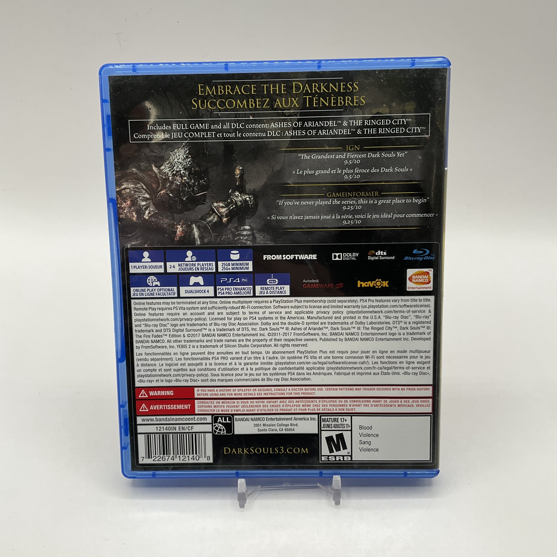 Dark Souls III: The Fire Fades Edition Playstation 4 Used