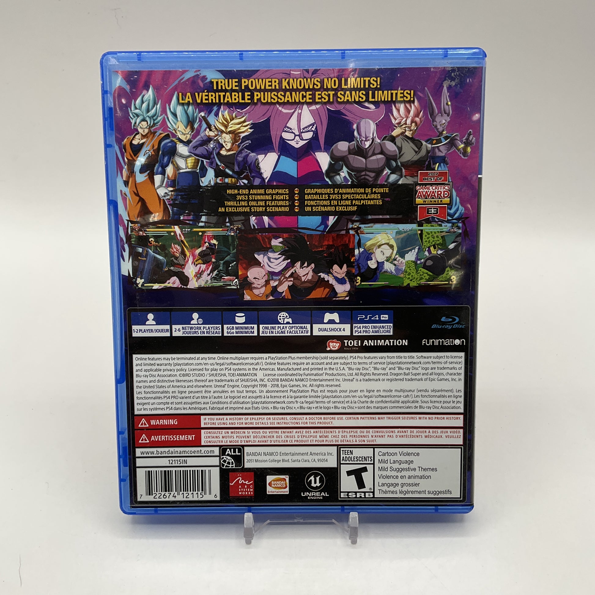 Dragon Ball FighterZ Playstation 4 Used