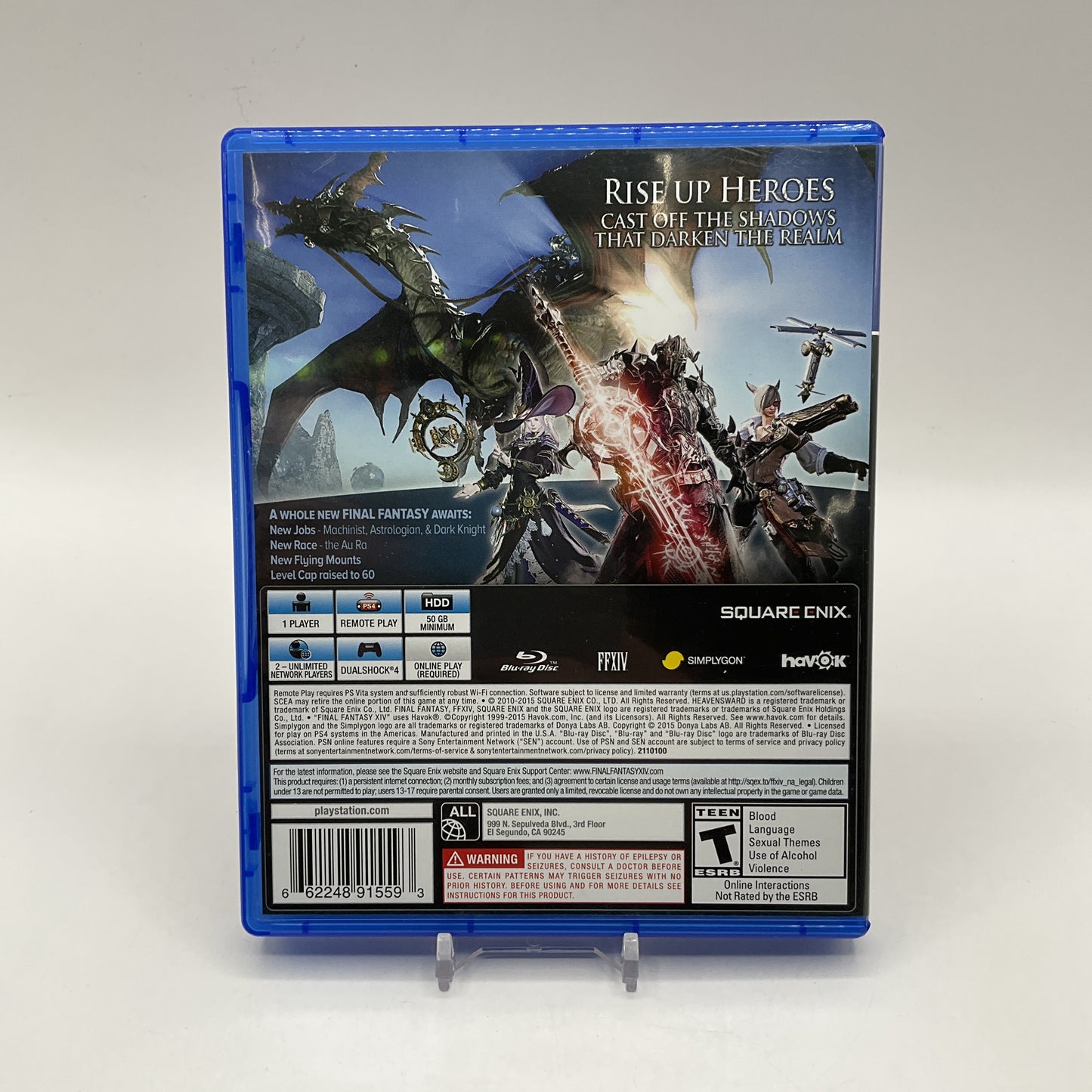 Final Fantasy XIV Online: Heavensward Playstation 4 Used