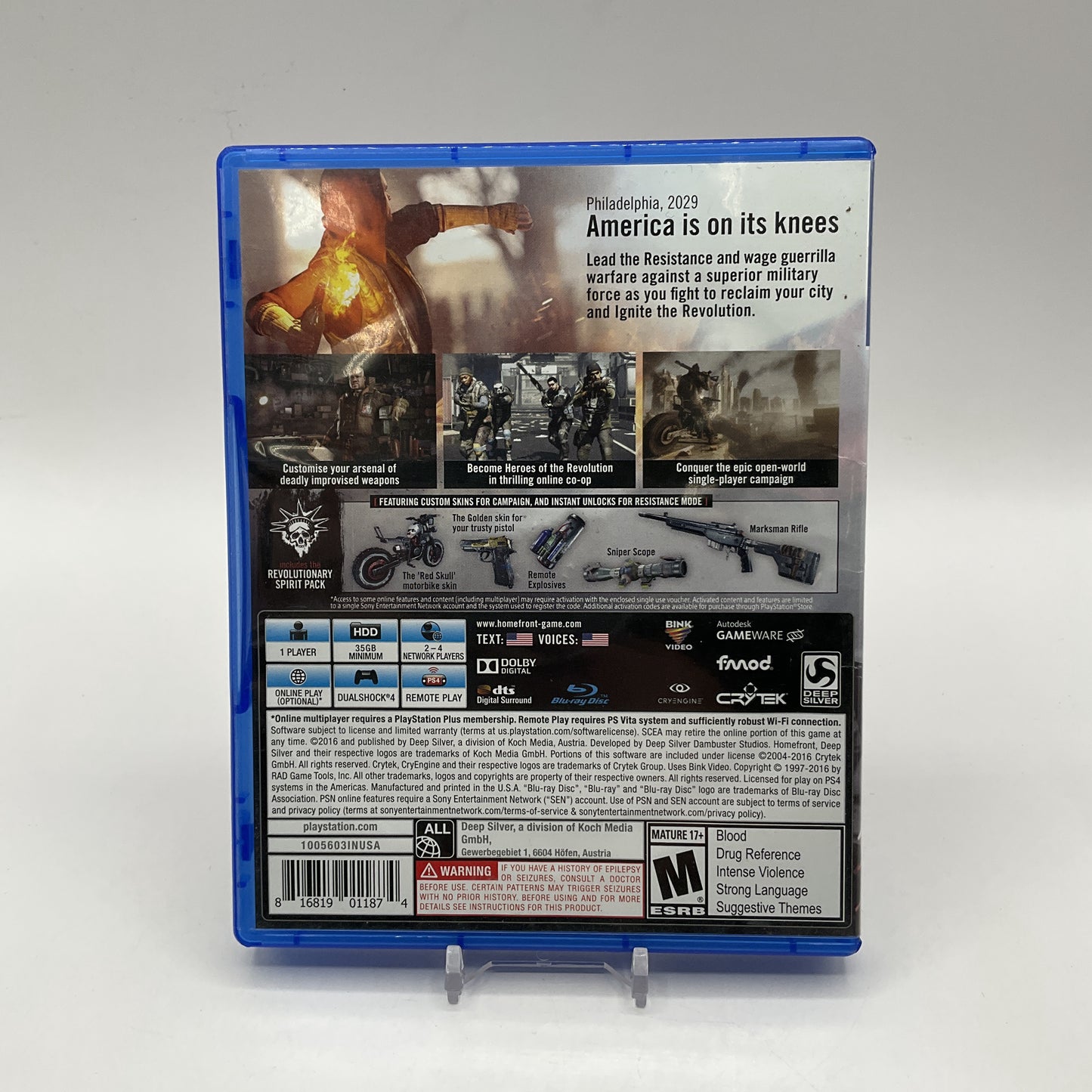Homefront The Revolution Playstation 4 Used