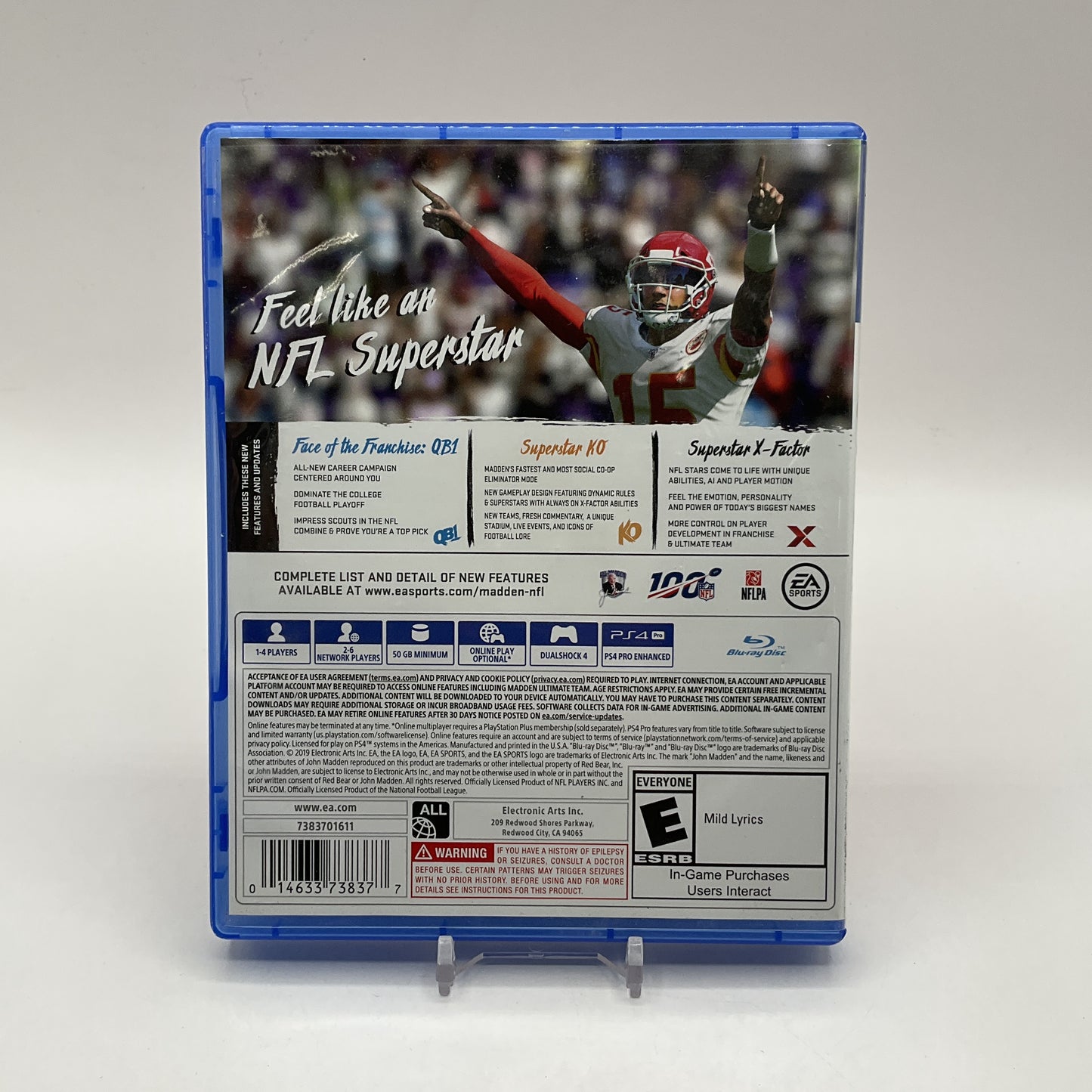 Madden NFL 20 Playstation 4 Used