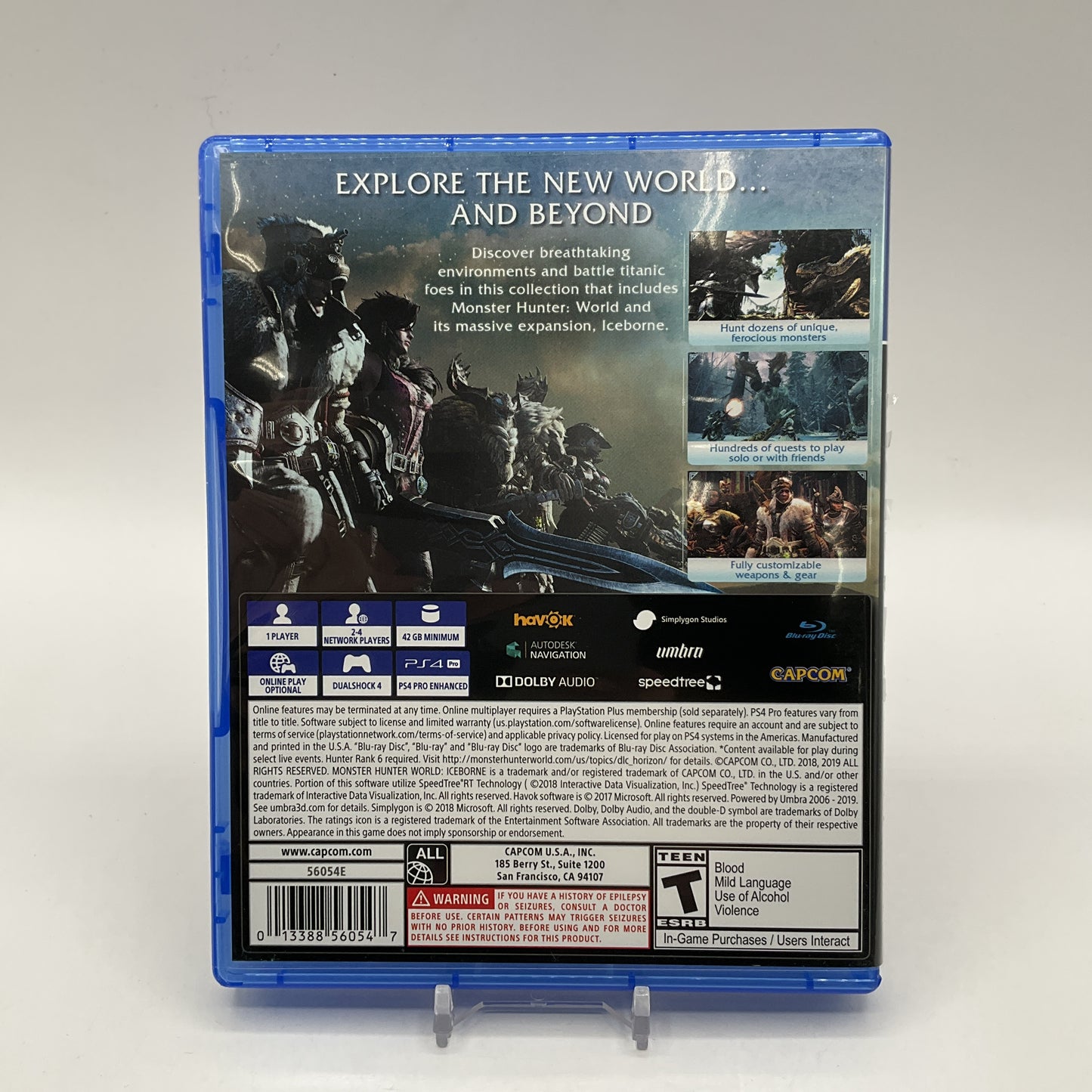 Monster Hunter: World Iceborne Master Edition Playstation 4 Used