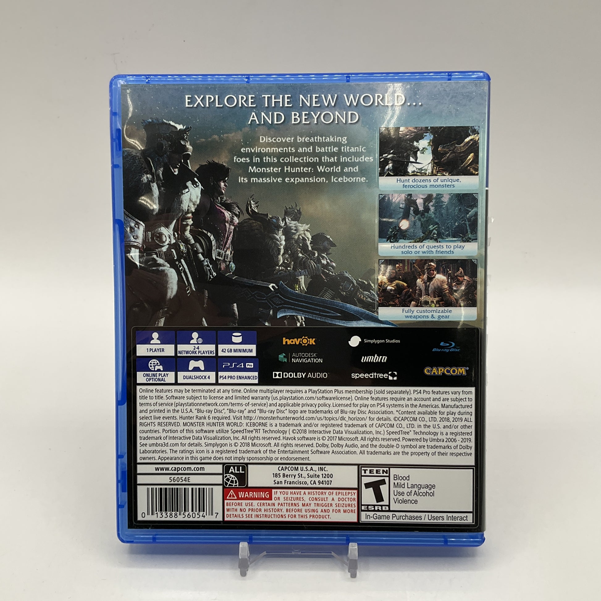 Monster Hunter: World Iceborne Master Edition Playstation 4 Used