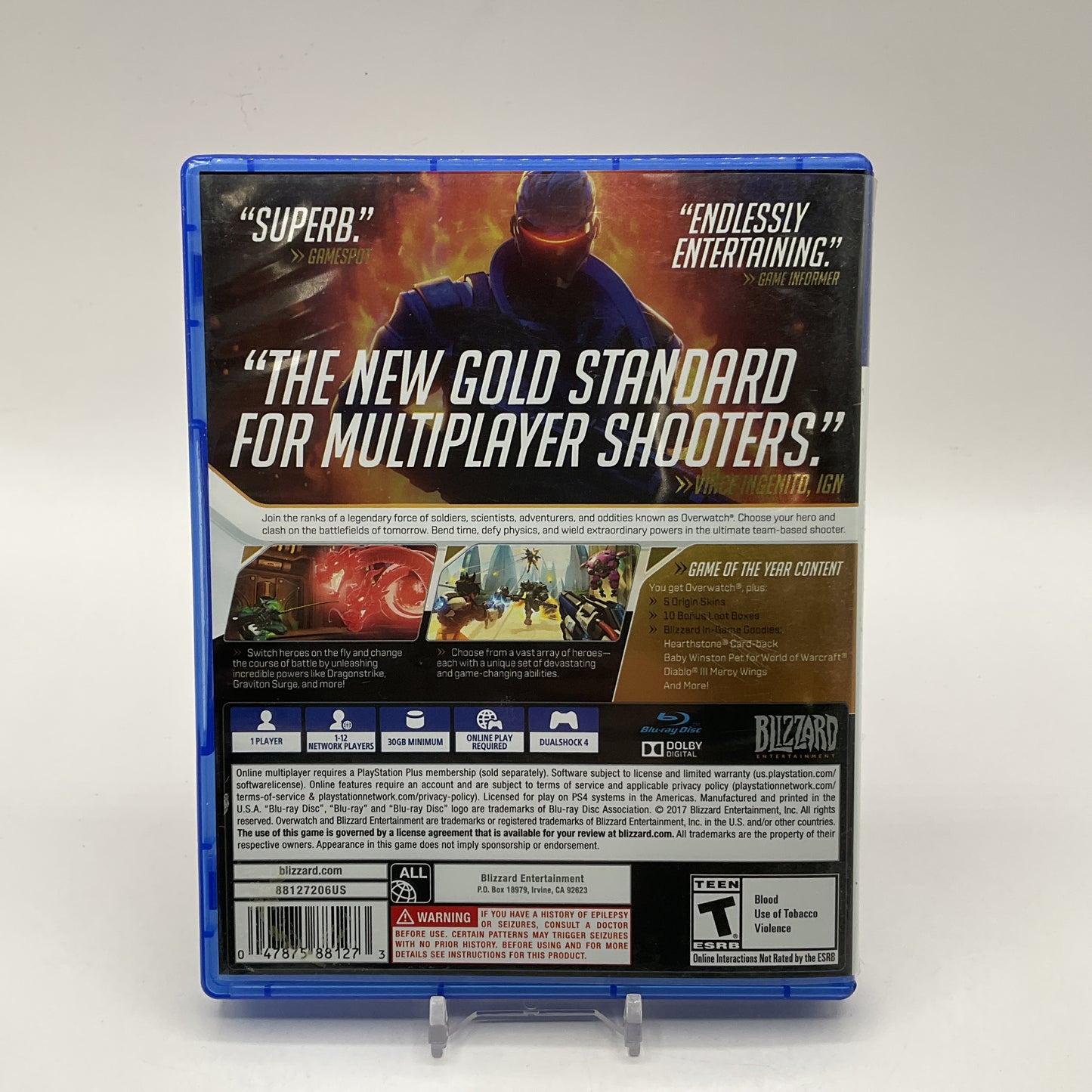 Overwatch [Game of the Year] Playstation 4 Used