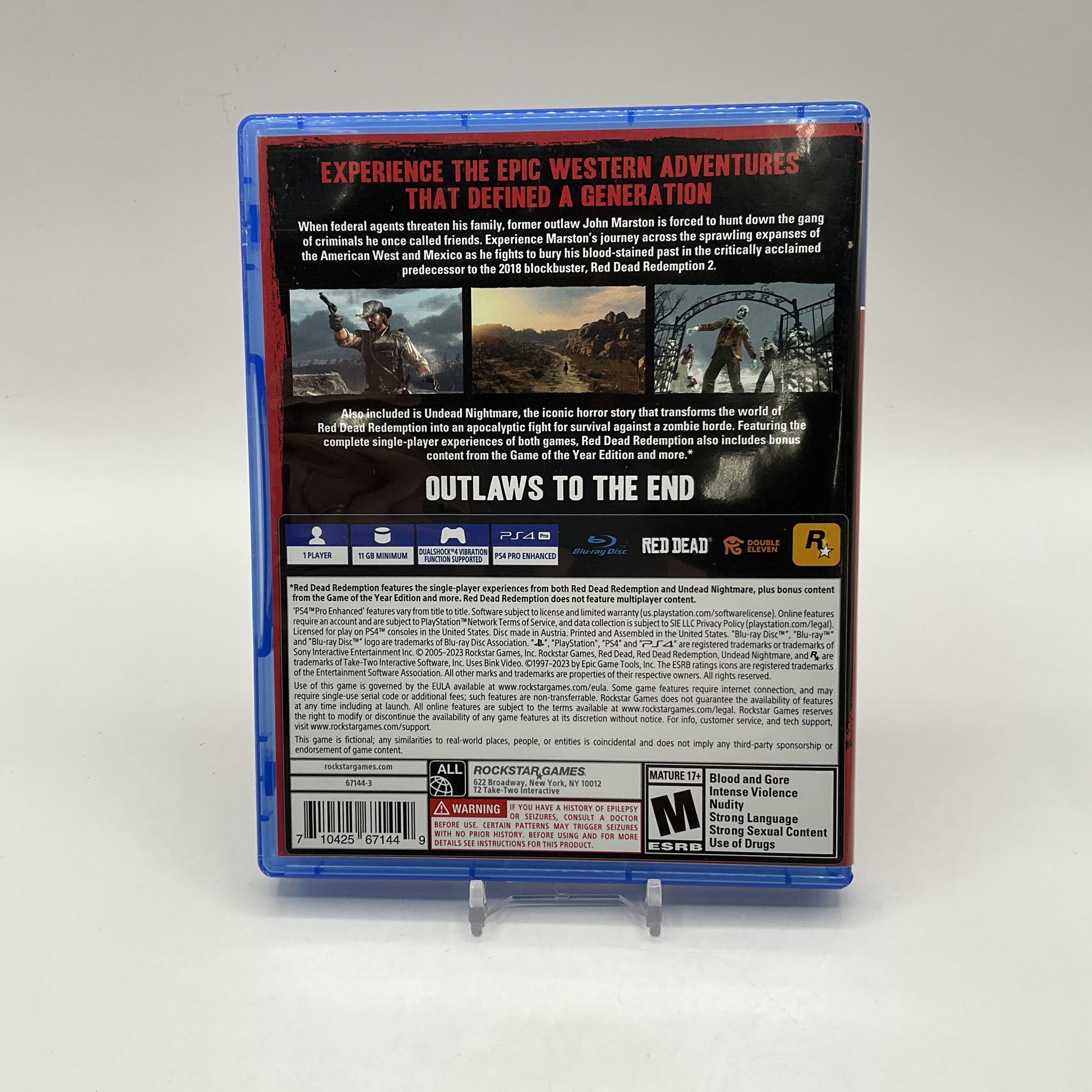 Red Dead Redemption Playstation 4 Used