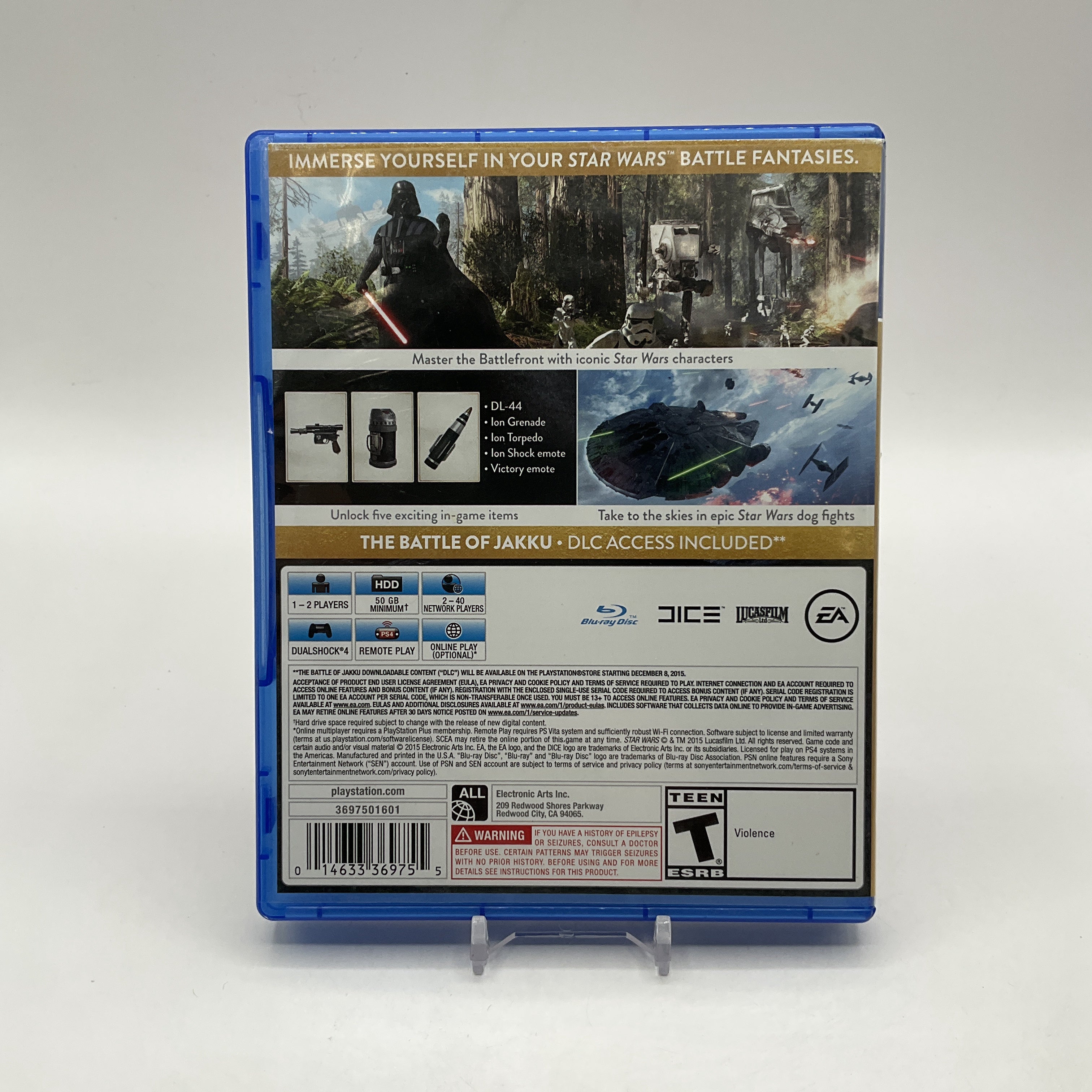 Star Wars Battlefront Deluxe Edition Playstation 4 Used #1、Collector Store LLC - VG、kayou