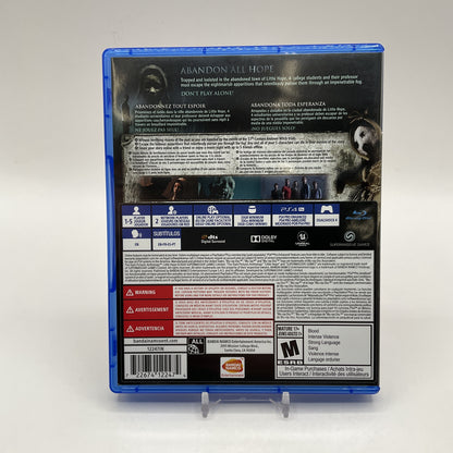 The Dark Pictures Anthology: Little Hope Playstation 4 Used