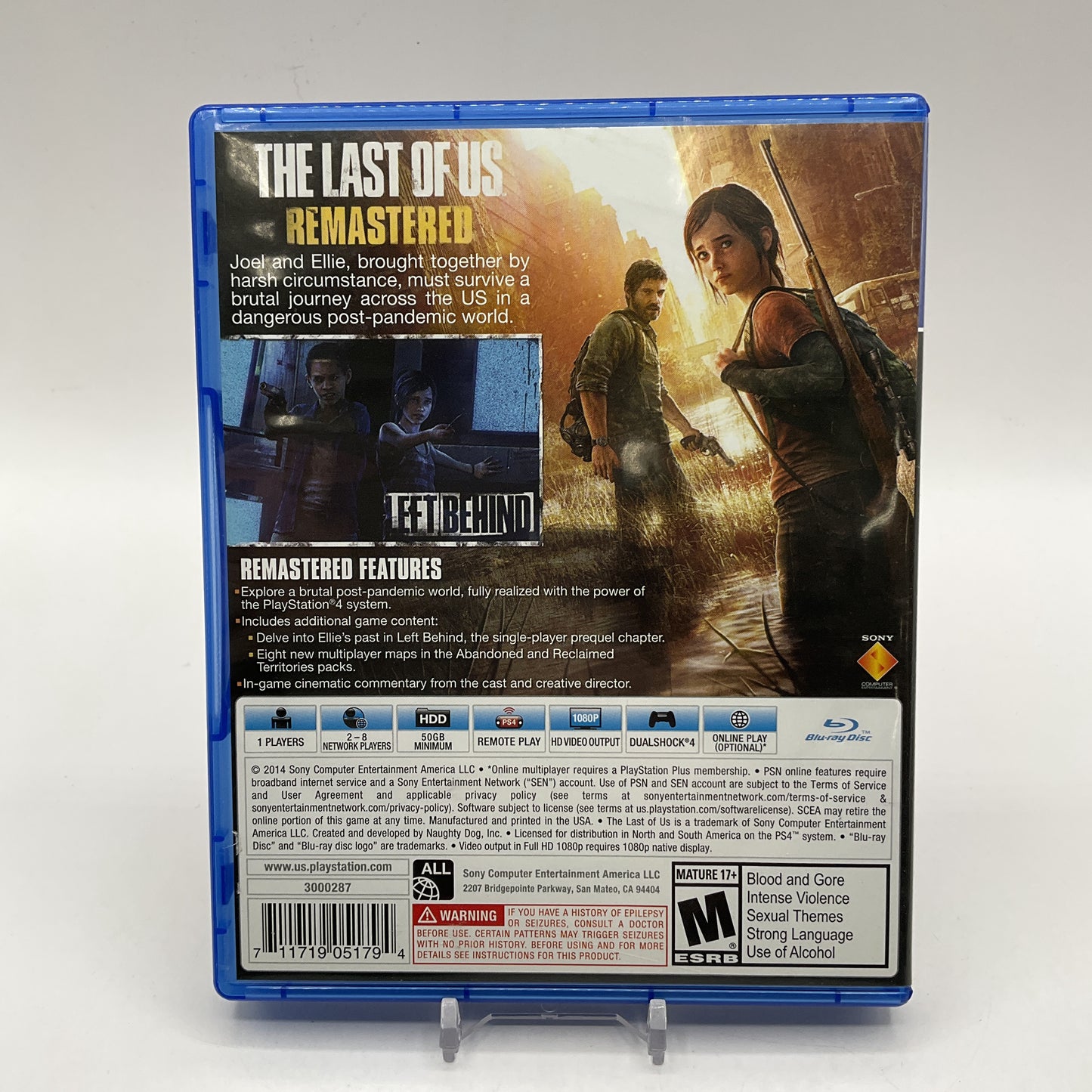 The Last of Us Remastered Playstation 4 Used #2