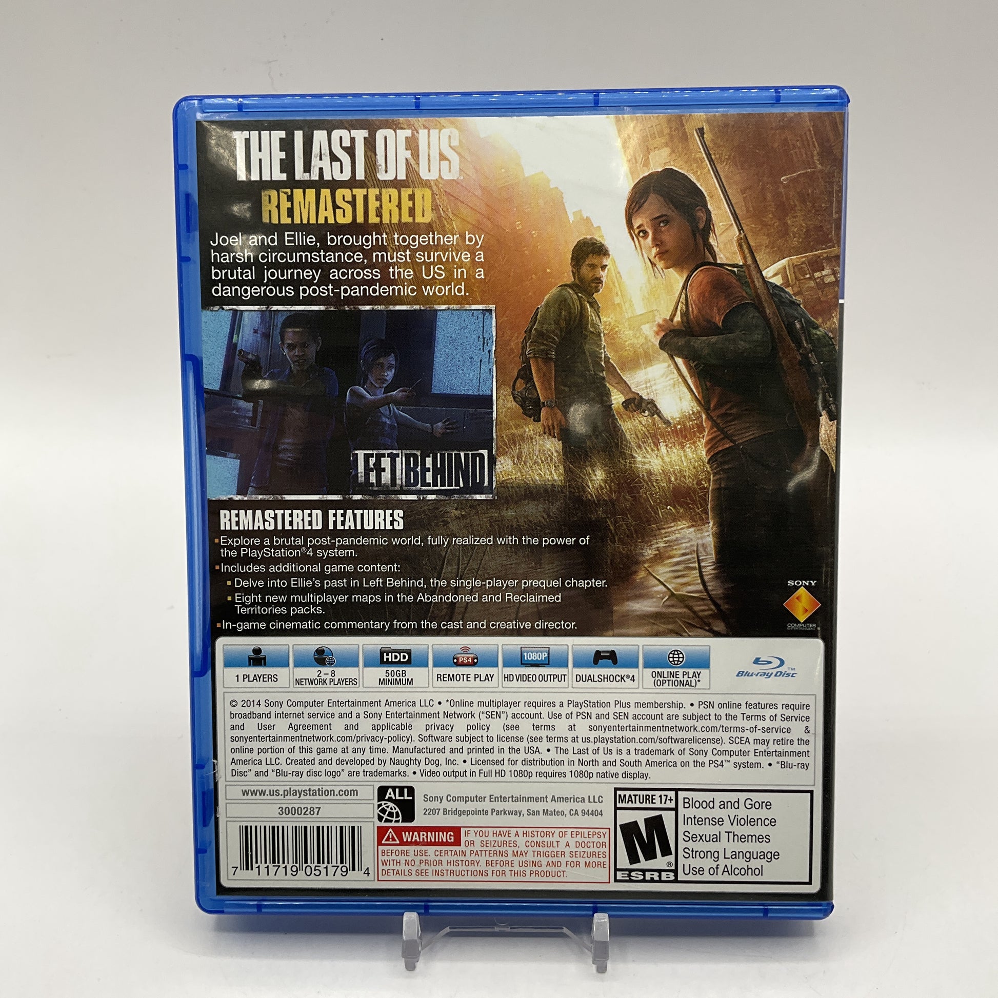 The Last of Us Remastered Playstation 4 Used #2