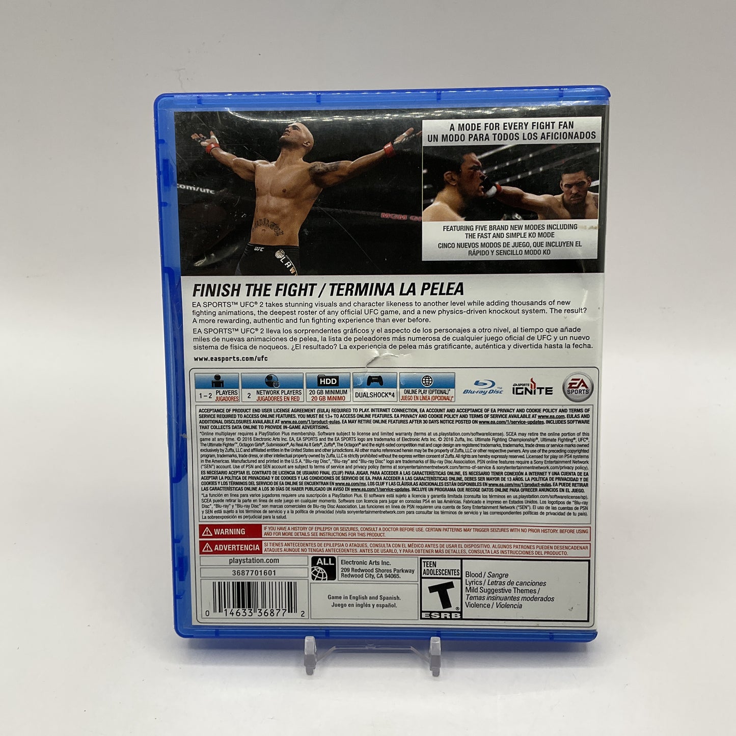UFC 2 Playstation 4 Used