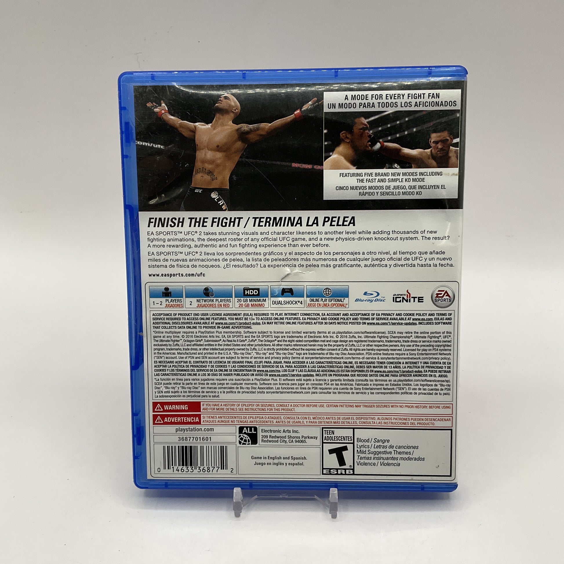 UFC 2 Playstation 4 Used