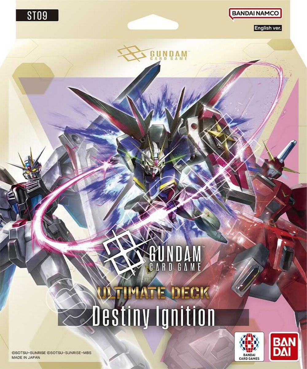 Gundam TCG: Destiny Ignition Ultimate Deck (ST-09)、Bandai、kayou