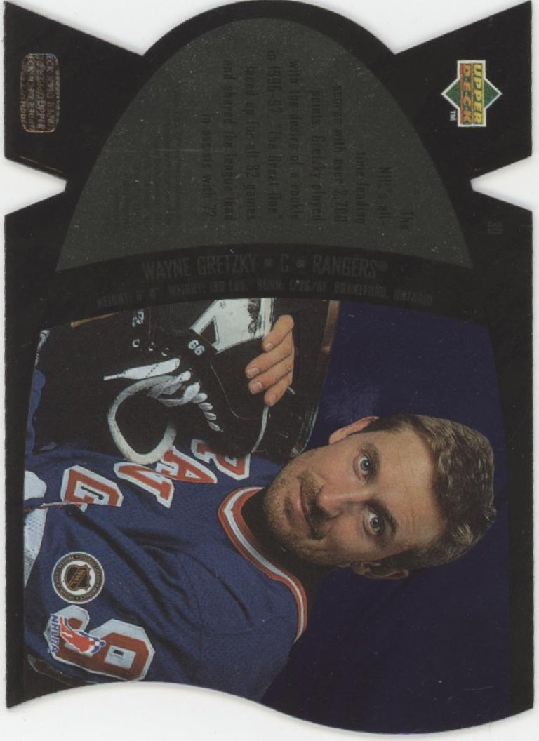 Wayne Gretzky 1997-98 Upper Deck SPX Die-Cut #30